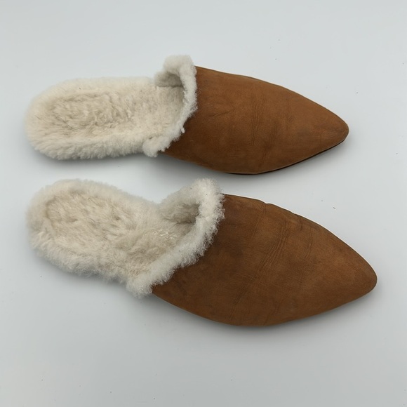 Jenni Kayne Shearling Lined Mule sz10 EU40 - Picture 2 of 9